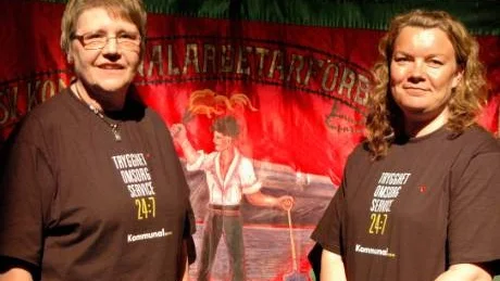Vann gehör. Mary Poromaa (till vänster) är nöjd över att politikerna i Kiruna har lyssnat.