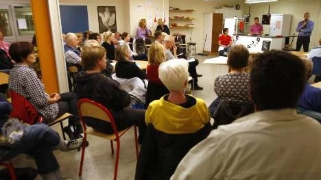 Över 70 personer i alla åldrar hade samlats till uppstarten av den nya föreningen. Under mötets gång skrev i princip alla deltagare upp sig på medlemslistan.