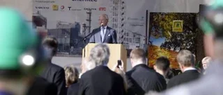Kungen skottade igång fabriksbygget