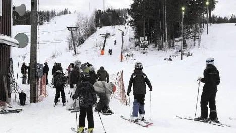 Slalomåkning är roligt.