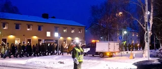 Fackeltåg genom Boden