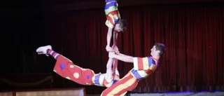 Smittande glädje i sommarens enda cirkus