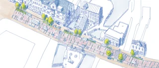 Stora förändringar på gång i centrum: Kungsvägen byggs om