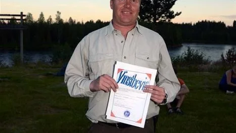 VINNARE. Alla år utom ett har vinnaren Ulf Keinström deltagit i Harrens dag.
