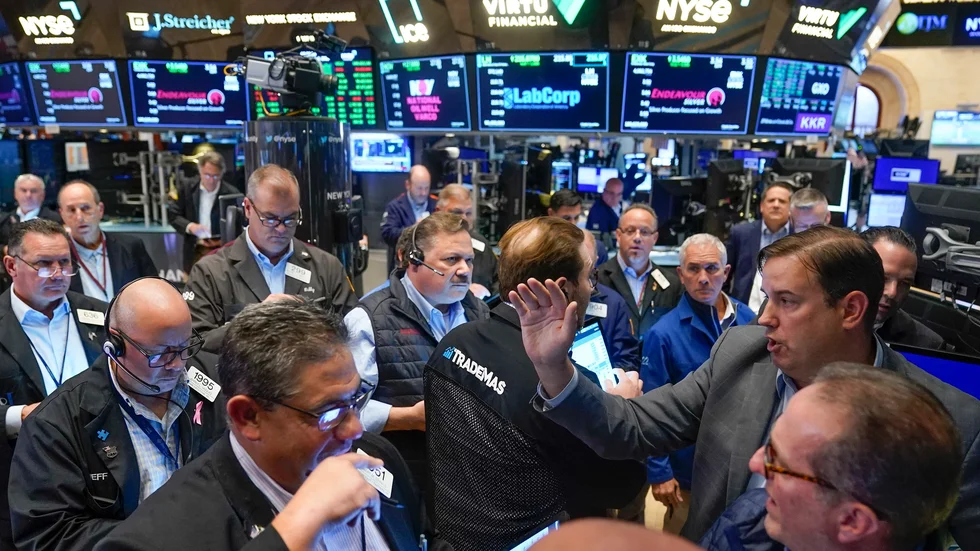 Det var nedåt på Wall Street under onsdagen. Arkivbild.