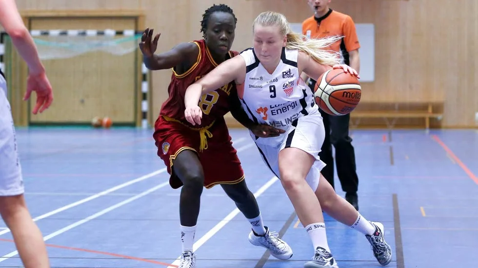 Lovisa Hägg gjorde fem poäng.