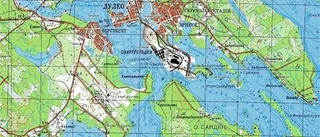 Sovjets kartläggning av Luleå