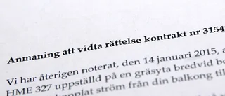 Hon riskerar att bli vräkt från sitt hem