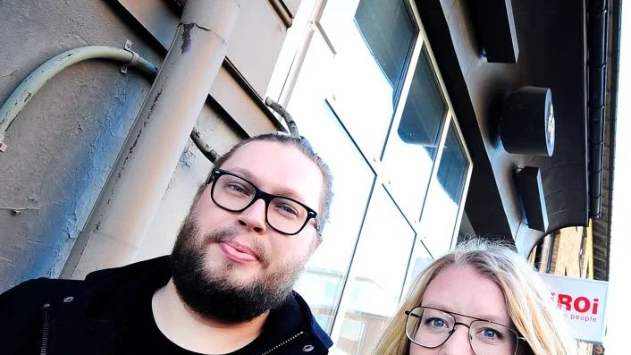 Fredrik Johansson och Elin Grunditz
