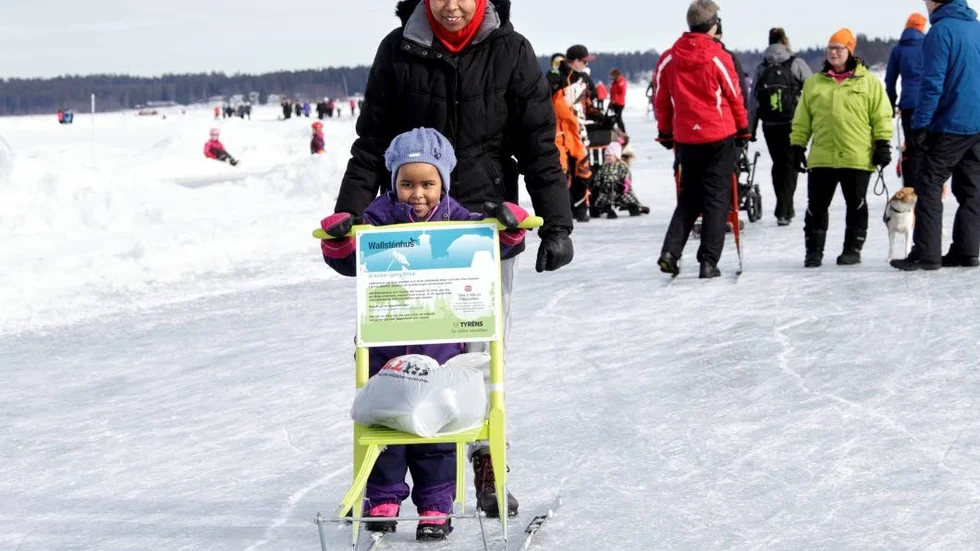 Många kom. Friluftsdagen på isen den 13 mars blev en succé – många kom för att åka spark och nu går Piteå vidare med att köra en Piteå outdoor day i sommar.