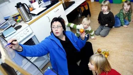 FICK BIDRAG. Det var förskolläraren Camilla Ajanki Erikssons rapport som resulterade i att Måttsunds förskola beviljades 228.000 kronor till en matematikverkstad. Barnen heter  Eda Bergenudd, Anton Matti, Freja Hernell och Ida Henriksson.