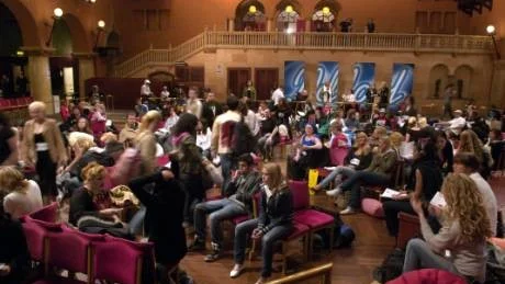KOMMER DU ATT VARA DÄR? På lördag kommer Idolcirkusen till Luleå, den första anhalten på turnén. Bilden tagen vid uttagningen i Stockholm förra året.