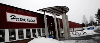 Förödelse på Hertsöskolan