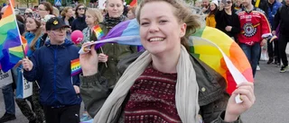 Fjärde pridetåget i Luleå