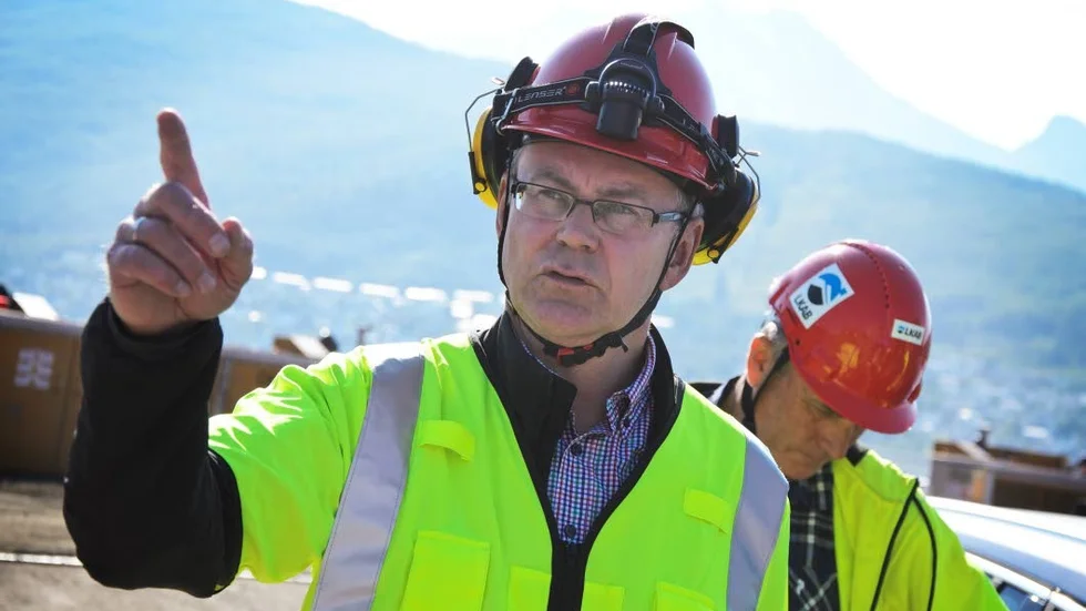 Chef. Jacob Steinmo är vd för LKAB Norge som bland annat ansvarar för lossning av malmtåg samt lastning av malmbåtarna.