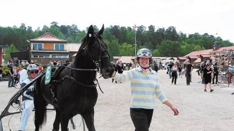 Travtränaren Anna Forsell har som första tränare från Norrbotten kvalat in en häst till Svenskt Travderby.. (Arkivbild)