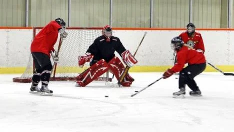 Tjejerna i utvecklingslaget är födda mellan -94 och -98, och har i de flesta fall lirat hockey under flera års tid. Nu tränar de inför Stålbucklan, som kan jämföras med killarnas stora juniorcup tv-pucken.