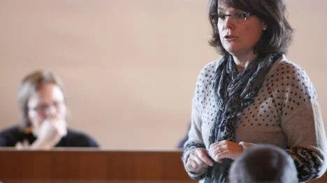 Ekonomichef Ulla Lundberg pratade om delårsrapporten under gårdagens fullmäktige. Klart är att det totala resultatet för kommunen blir sex miljoner bättre än väntat.