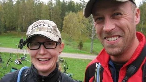 Lisa Södersten och Lennart Nordsvahn tog varsitt brons vid jakt-SM  i bågskytte.