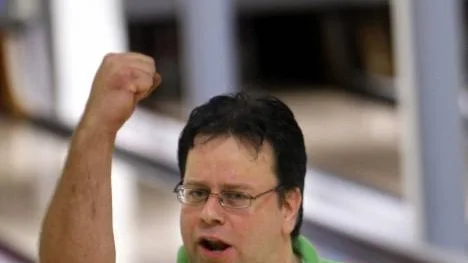 I den tionde och sista rutan satte Carl Wikhede, Piteå BK, en strike som avgjorde matchen mot Bodens BS. (Arkivbild)