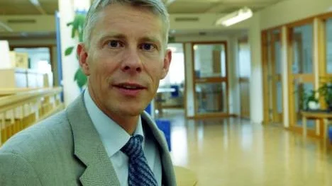 Sture Öberg, logistikchef på Smurfit Kappa. (Arkivbild)