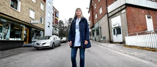 Plötsligt körde Malin rakt in i kulregnet