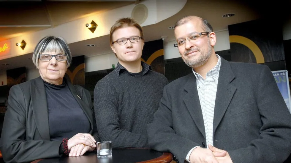 Favoritgäst. AnnBritt Grünewald är en av Inga Palovaaras favoritgäster.Foto: Eija Dunder