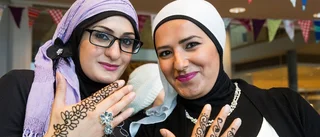 Glädjens dag då muslimsk högtid firades
