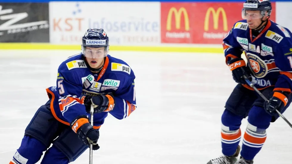Den skridkoskicklige forwarden spås en ljus SHL-framtid. Återstår att se om den blir lika framgångsrik som pappa Johans.