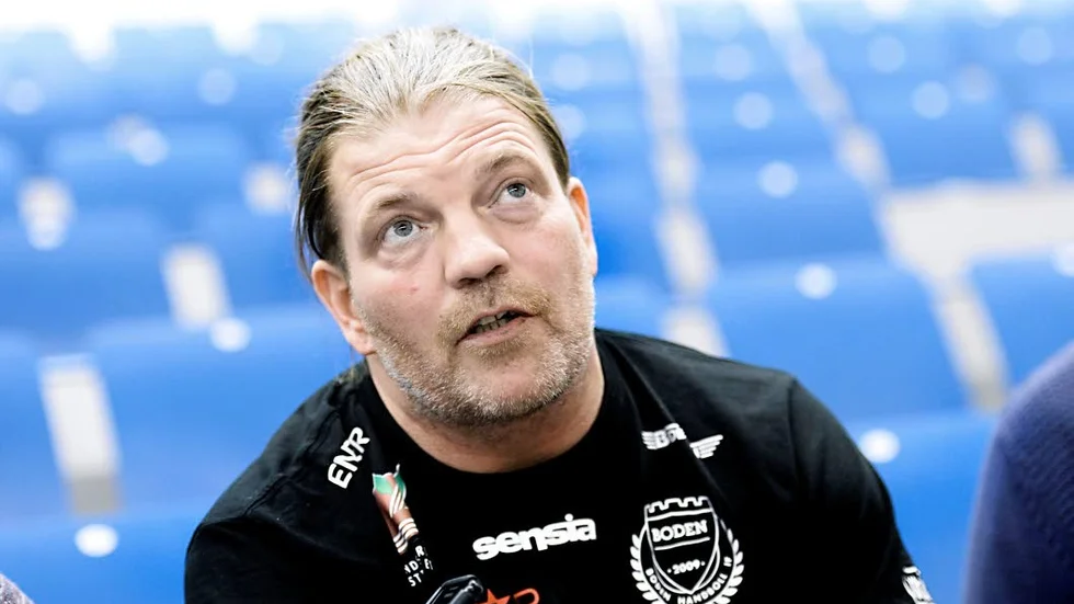 Besviken. Björn Molin var missnöjd efter ytterligare en förlust.