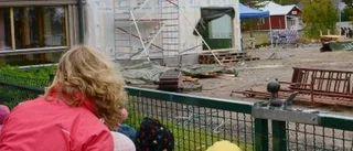 Taklagsfest på förskolan