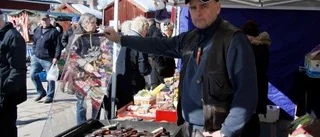Solig påskmarknad i Öjebyn