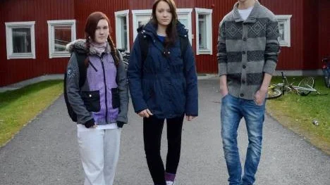 Alexandra Fagerheim, Adele Westgård och Odd-André Stenbro kommer från Norge och studerar i Arjeplog. För dem är Silverxpressen livsviktig.