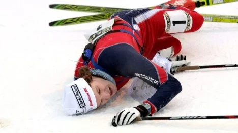 Daniel Nordebo, tävlande för Älvsbyn, åkte in på en tredjeplats i SM i skidorientering på söndagen. Efter målgång diskades han och några till.