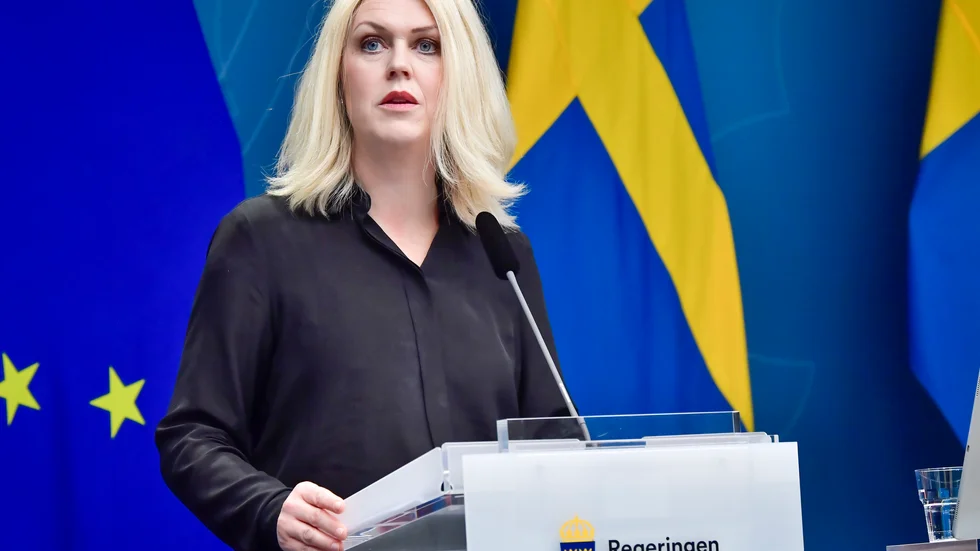 Socialminister Lena Hallengren.