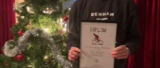 Hogenfält fick Thomas Löfkvists stipendie