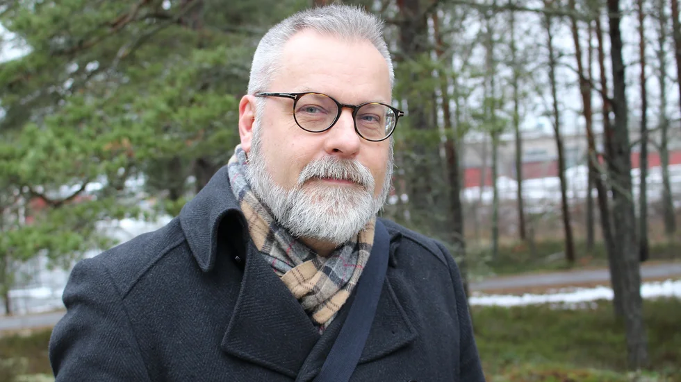 Jan Peter Brinkby är initiativtagaren till att det ges möjlighet att pröva på Gåfotboll