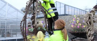 Färgglatt påskpynt