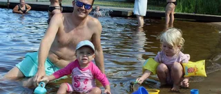 Svalkande bad vid Bönnern