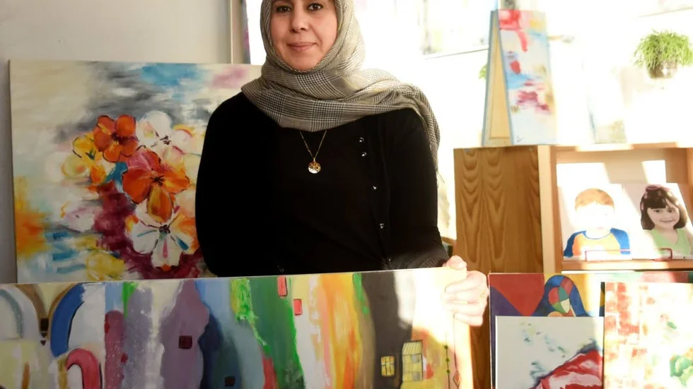 Ny ateljé. Mona Karim Abbas har nyligen öppnat sin ateljé utmed Bergslagsvägen.