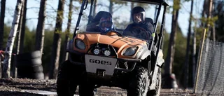 Fartfylld motordag för sportlovsfirare