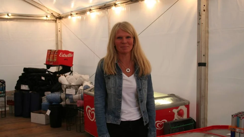 Försäljare. Anna Lindebring har jobbat på Coop under ­festivalen varje år.