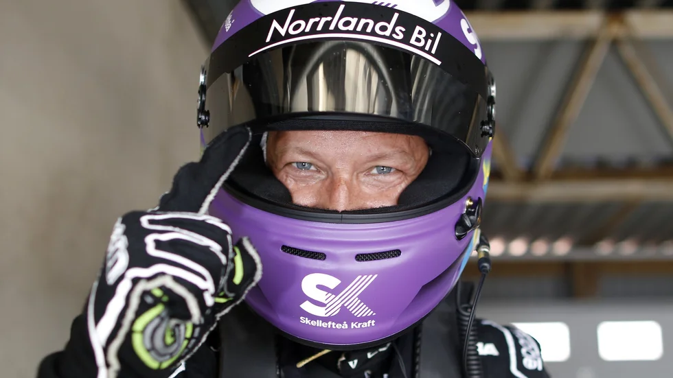 Robert Dahlgren gjorde ett riktigt bra STCC-kval på Falkenberg. 