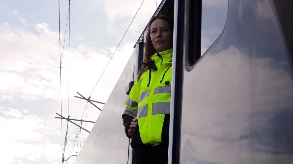 Anna Helmersson är en av Railcares nya lokförare.
