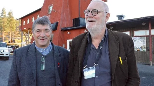 Mikael Abrahamsson, S, och Lennart Gustavsson, V. 