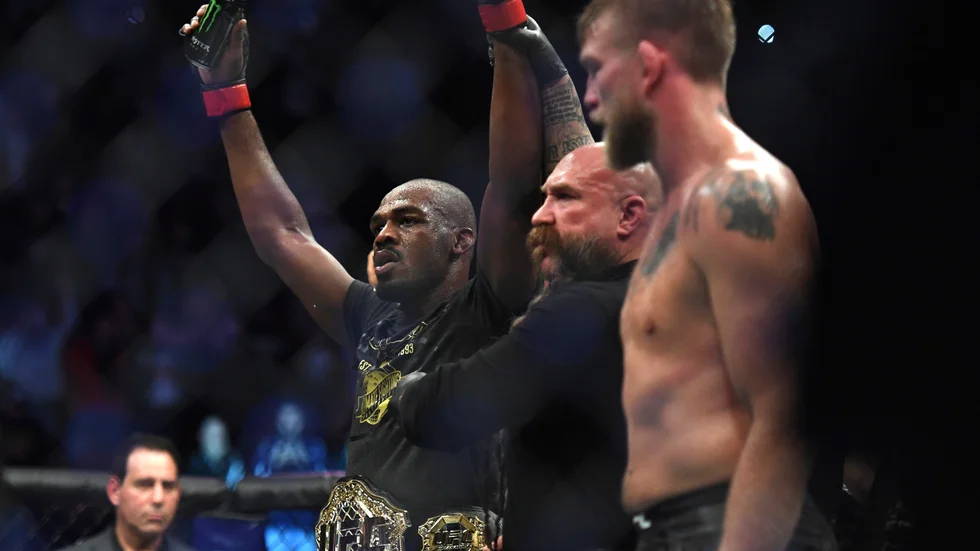 Jon Jones vann matchen mot Alexander Gustafsson stort.