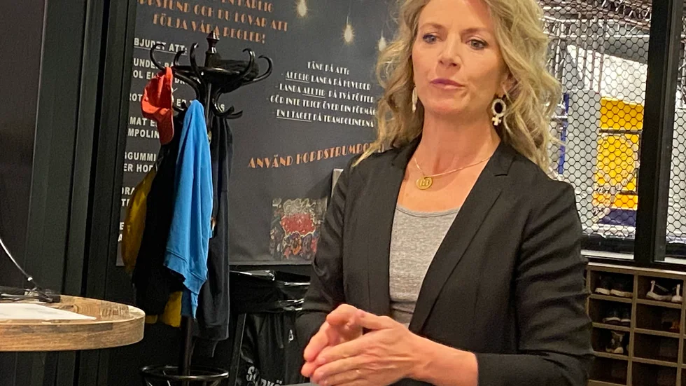 "Vi vill hjälpa människor att hitta tillbaka till arbetslivet", säger Lovisa Lindholm, verksamhetsområdeschef med inriktning mot sociala företag och arbetsintegration för Stadsmissionen i Östergötland.