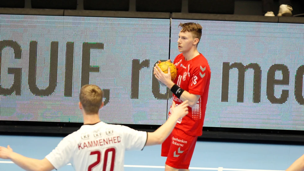 Fredrik Gustavsson gjorde en bra första halvlek precis som hela Guiflaget.
