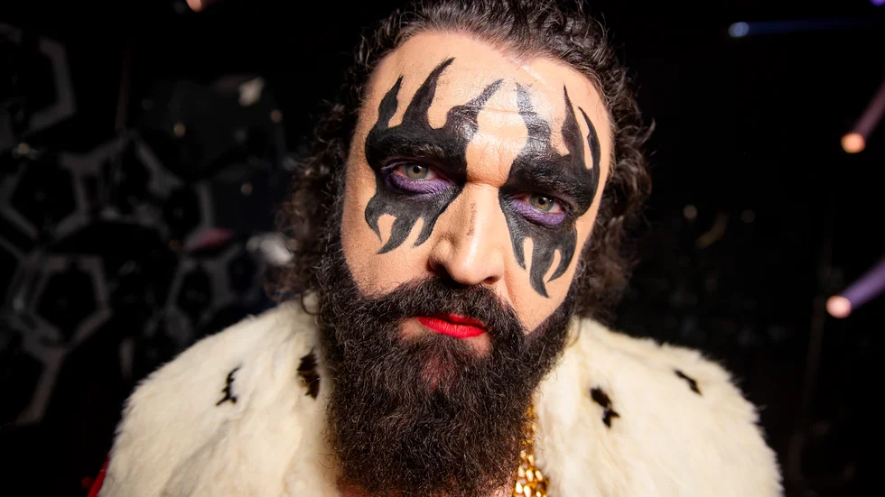 Hans-Erik Dyvik Husby, här som personan Hank Von Hell, blev 49 år. Arkivbild.