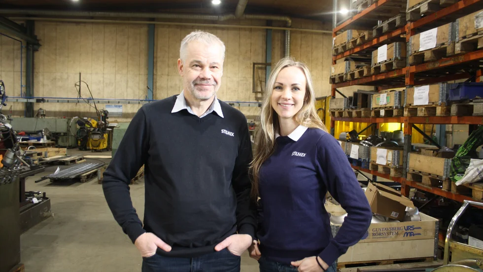 Stilmeks vd Tomas Ståhl och marknadschef Susanne Löfholm. 